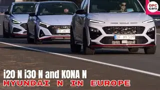 Hyundai N в Европе i20 N i30 N и KONA N: описание