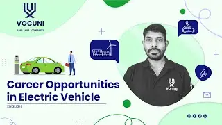 Career Opportunities in Electric Vehicle  |  #EV #ElectricVehicle #EVJobs #Vocuni