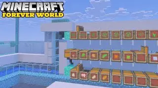 Перевозка предметов в моём вечном мире Minecraft - Выживание в Minecraft, эпизод 18