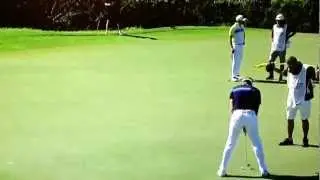 Ian Poulter Johnny Miller spat
