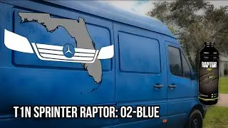 Raptor Makeover on a T1N Sprinter: NERO becomes 02-BLUE!