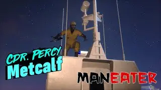 Maneater | Infamy Level 9 Bounty Hunter &mdash; Cdr. Percy Metcalf (PS4 Pro)
