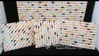 Envelop Punch Board with Designer Paper