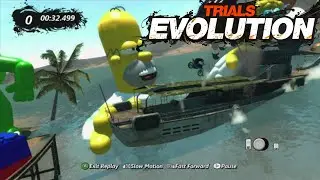 Trials Evolution ☣ the world of toys ☣ Custom Track