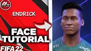 FIFA 22 - ENDRICK Face + Stats (Tutorial)