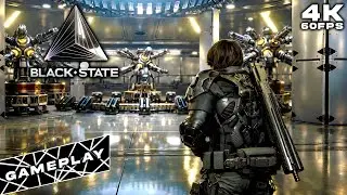 BLACK STATE - 14 Minutes of Gameplay (4K60FPS)