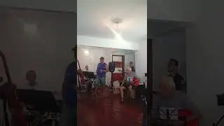 Último ensaio do ano dos Velhinhos 