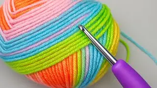 Этот узор для вязания крючком пледа настолько красив, что вы не поверите, как легко его выполнить!