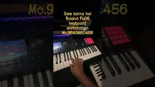 Roland Fa06 keyboard workstation #ytshorts #keyboard #piano