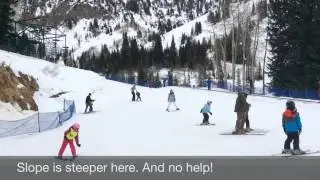 Johnik Learns to Ski