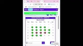 TeAMS 2023 Web App Tutorial:  How to use the calendar feature to view teachers attendance Part 2
