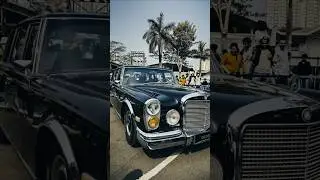 Where luxury meets legacy &ndash; the iconic 1970 Mercedes-Benz 600 Pullman in bold black.
