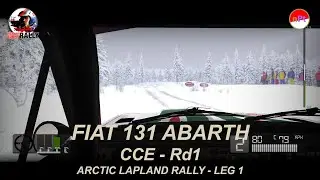 Richard Burns Rally #125 | PC (CCE - Rd1 | Fiat 131 Abarth | Arctic Lapland Rally - Leg 1)