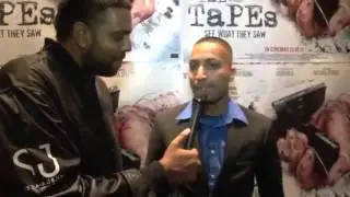 Kayas Irshad  - THE TAPES PREMIERE at LEICESTER SQUARE