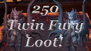 Loot from 250 Twin Fury! ~ Runescape