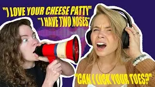 The WILDEST WHISPER CHALLENGE! - The Loser, Eats A BEANBOOZLED! - Hailee And Kendra