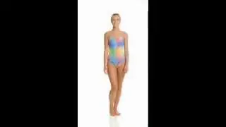 Dolfin Uglies Vivi Print Womens V-2 Back | SwimOutlet.com