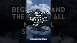 Mountain Scenery | Travel Quote | #travel #quotes #adventure #inspirational