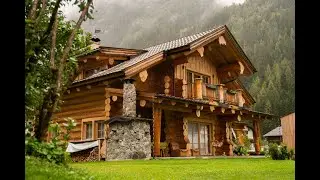 Wohnen im Blockhaus -  Homestory 