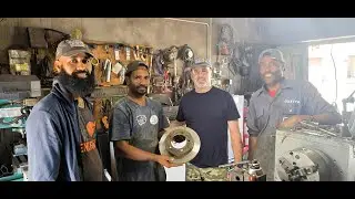 JOB SHOP BRAVA TURNING A BRAKE DISC