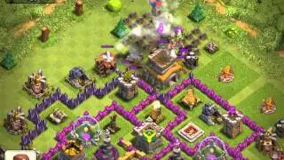 Clash of clans - Failed attack on my townhall, only got 5% LOL