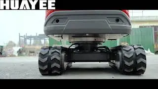 HUAYEE 20C Mini excavator Machine display.