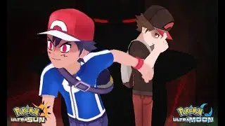 Pokemon Ultra Sun and Ultra Moon: Dark Ash Vs Dark Red (Red Vs Ash)