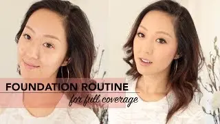 TUTORIAL | Full Coverage Foundation Routine + New Makeup Try-On Talk Through