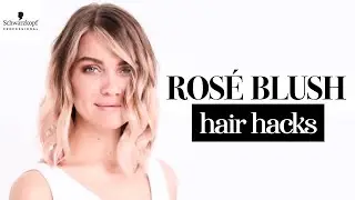 BlondMe Ros&eacute; Blush Balayage Hair Color Tutorial | Hair Hacks | Schwarzkopf USA