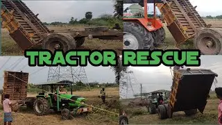 tractor rescue 🚜 Deutz fahr Tractor 😱😱😱 Tamil | GSK Tamil vlog