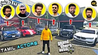 New collection of cars of Tamil actors in GTA 5 | Speedyfly24 Gameplay Tamil