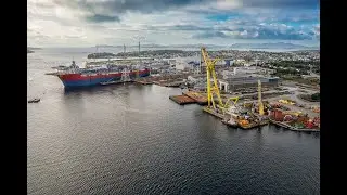 Installation turntable and turret, FPSO Jotun, Stavanger