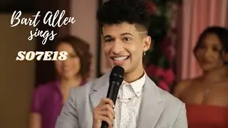 Bart Allen (Impulse) sings at Barry and Iris renewal ceremony || The Flash S07E18 ||