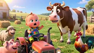 Boom Boom Farm Trip 🚜 | Fun Farm Song for Kids | Sing Along Adventure