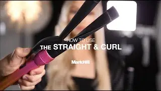 How to use the Pick N Mix Curling Wand - Straight & Curl Barrel