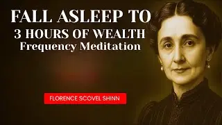 Fall Asleep to 3 Hours of Wealth Frequency Meditation -MOST POWERFUL SPEECH BY FLORENCE SCOVEL SHINN