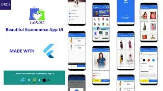 Ecommerce App Flutter - Full App UI - Beautiful ecommerce app using Flutter - Flipkart Clone Flutter