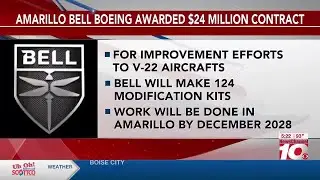 Amarillo Bell Boeing awarded $24 million contract for V22 improvements
