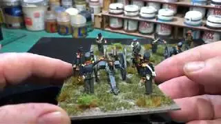 British foot artillery