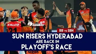 IPL 2020: SRHvsRR- Sunrisers Snap An Easy Win Against Royals | SRH Is Back In The Race For Playoffs
