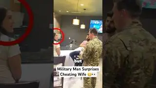 Un militaire surprend sa femme infid&egrave;le.