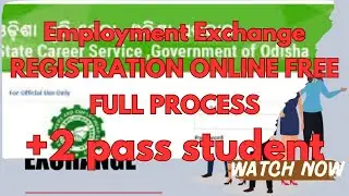 Employment exchange registration online plus 2 arts,sci.and commerce student free full process |
