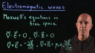 Electromagnetic waves from Maxwell's equations | Lecture 23 | Vector Calculus for Engineers