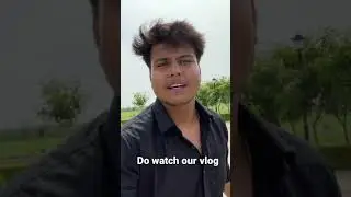 Noida international university tour - harsh and Koshita