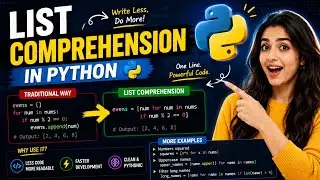 This Python Trick Replaces Entire Loops! | List Comprehension Explained