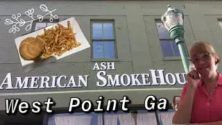 Lunch at American Smokehouse | West Point Georgia | Princess Tessa
