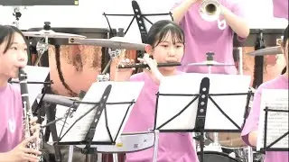 石山 高等学校 吹奏楽部  リトル・マーメイド・メドレー／おどるポンポコリン／アルセナール  第29回 夕照コンサート2022より