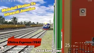 ChitraExpress(764) Muladuli_Station_To_Ishwardi_Junction_Gameplay#trainzsimulator2019