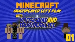 Minecraft: Multiplayer Let's Play w/ TruRider4Lyfe: Sheep Adventure!