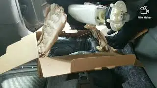 1994 Cadillac Deville 4.9 Fuel Pump Replacement And Making Of Access Fuel Pump Access Hole